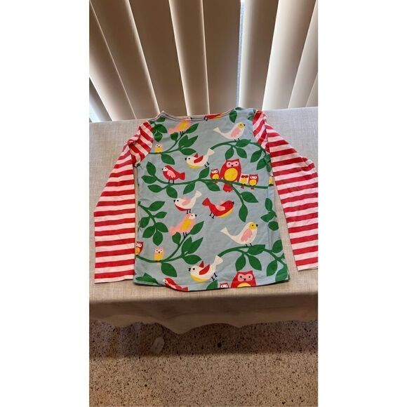 Boden Mini Kids Girld Hotchpotch Teapot Birdy Song Tee In Multi-Color Size 9-10Y - Picture 9 of 9